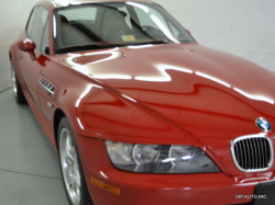 2000 BMW M Coupe in Imola Red 2 over Imola Red & Black Nappa
