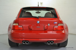 2000 BMW M Coupe in Imola Red 2 over Imola Red & Black Nappa