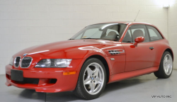 2000 BMW M Coupe in Imola Red 2 over Imola Red & Black Nappa