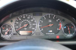 2000 BMW M Coupe in Imola Red 2 over Imola Red & Black Nappa - Gauges