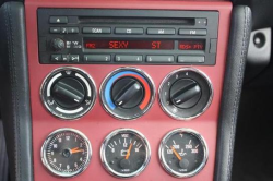 2000 BMW M Coupe in Imola Red 2 over Imola Red & Black Nappa - Center Console
