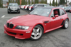 2000 BMW M Coupe in Imola Red 2 over Imola Red & Black Nappa