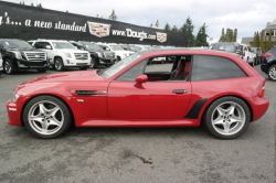 2000 BMW M Coupe in Imola Red 2 over Imola Red & Black Nappa