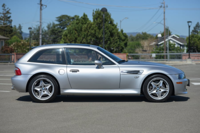 2000 BMW M Coupe in Titanium Silver Metallic over Dark Gray & Black Nappa