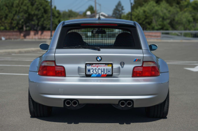 2000 BMW M Coupe in Titanium Silver Metallic over Dark Gray & Black Nappa