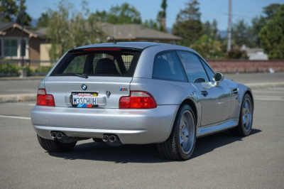 2000 BMW M Coupe in Titanium Silver Metallic over Dark Gray & Black Nappa
