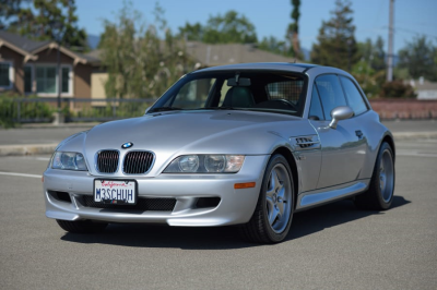 2000 BMW M Coupe in Titanium Silver Metallic over Dark Gray & Black Nappa
