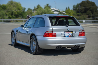 2000 BMW M Coupe in Titanium Silver Metallic over Dark Gray & Black Nappa