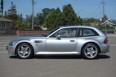2000 BMW M Coupe in Titanium Silver Metallic over Dark Gray & Black Nappa
