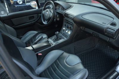 2000 BMW M Coupe in Titanium Silver Metallic over Dark Gray & Black Nappa