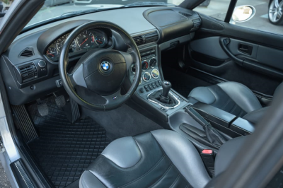 2000 BMW M Coupe in Titanium Silver Metallic over Dark Gray & Black Nappa