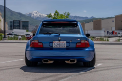 2000 BMW M Coupe in Estoril Blue Metallic over Estoril Blue & Black Nappa