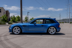 2000 BMW M Coupe in Estoril Blue Metallic over Estoril Blue & Black Nappa