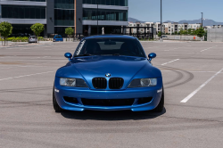 2000 BMW M Coupe in Estoril Blue Metallic over Estoril Blue & Black Nappa