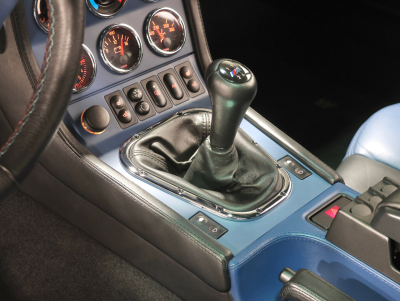 2000 BMW M Coupe in Estoril Blue Metallic over Estoril Blue & Black Nappa