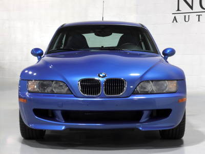 2000 BMW M Coupe in Estoril Blue Metallic over Estoril Blue & Black Nappa