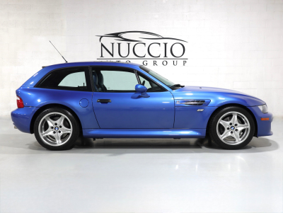 2000 BMW M Coupe in Estoril Blue Metallic over Estoril Blue & Black Nappa
