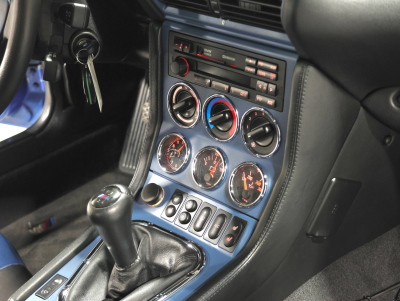 2000 BMW M Coupe in Estoril Blue Metallic over Estoril Blue & Black Nappa