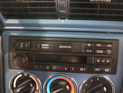 2000 BMW M Coupe in Estoril Blue Metallic over Estoril Blue & Black Nappa