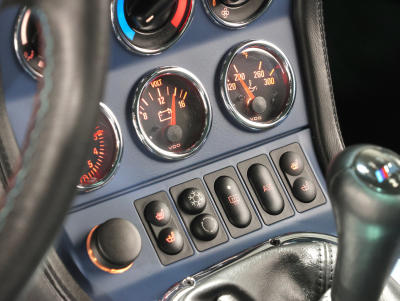 2000 BMW M Coupe in Estoril Blue Metallic over Estoril Blue & Black Nappa