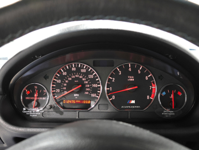 2000 BMW M Coupe in Estoril Blue Metallic over Estoril Blue & Black Nappa