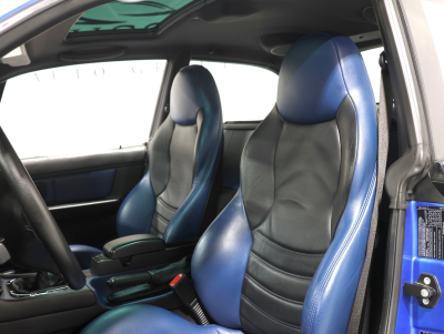 2000 BMW M Coupe in Estoril Blue Metallic over Estoril Blue & Black Nappa