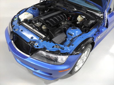 2000 BMW M Coupe in Estoril Blue Metallic over Estoril Blue & Black Nappa