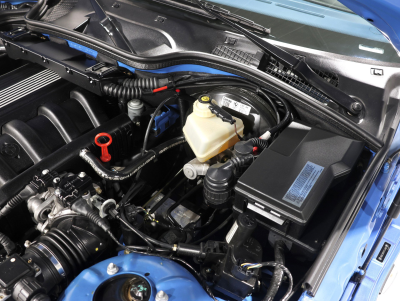 2000 BMW M Coupe in Estoril Blue Metallic over Estoril Blue & Black Nappa