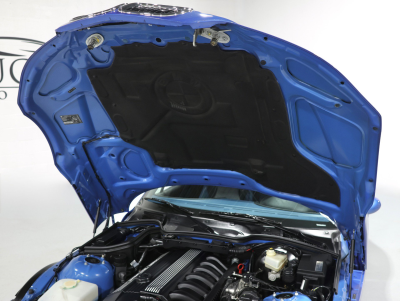 2000 BMW M Coupe in Estoril Blue Metallic over Estoril Blue & Black Nappa