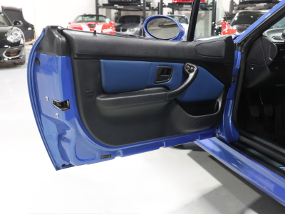 2000 BMW M Coupe in Estoril Blue Metallic over Estoril Blue & Black Nappa