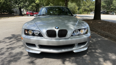 2000 BMW M Coupe in Titanium Silver Metallic over Black Nappa