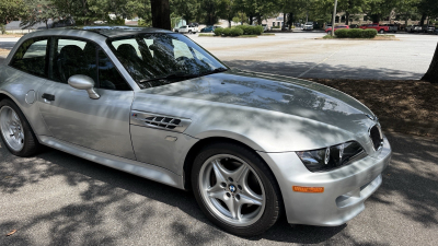 2000 BMW M Coupe in Titanium Silver Metallic over Black Nappa
