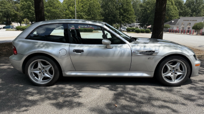 2000 BMW M Coupe in Titanium Silver Metallic over Black Nappa