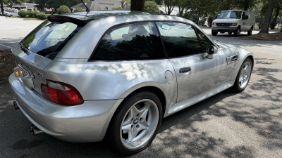2000 BMW M Coupe in Titanium Silver Metallic over Black Nappa