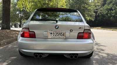 2000 BMW M Coupe in Titanium Silver Metallic over Black Nappa