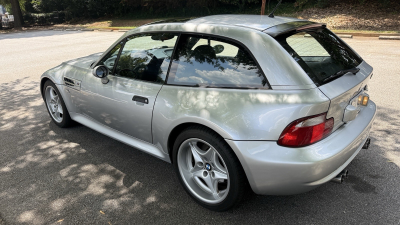 2000 BMW M Coupe in Titanium Silver Metallic over Black Nappa