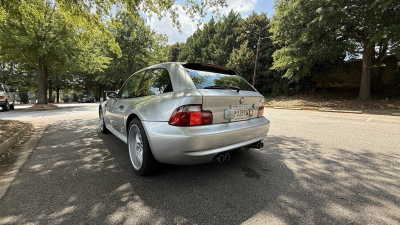 2000 BMW M Coupe in Titanium Silver Metallic over Black Nappa