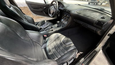 2000 BMW M Coupe in Titanium Silver Metallic over Black Nappa