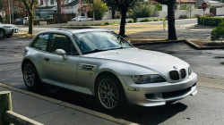 2000 BMW M Coupe in Titanium Silver Metallic over Dark Gray & Black Nappa