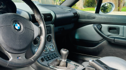 2000 BMW M Coupe in Titanium Silver Metallic over Dark Gray & Black Nappa