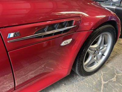 2000 BMW M Coupe in Imola Red 2 over Imola Red & Black Nappa
