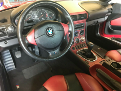 2000 BMW M Coupe in Imola Red 2 over Imola Red & Black Nappa