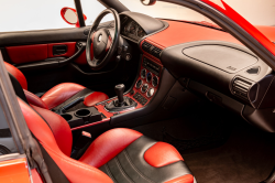2000 BMW M Coupe in Imola Red 2 over Imola Red & Black Nappa