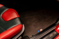 2000 BMW M Coupe in Imola Red 2 over Imola Red & Black Nappa