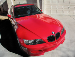 2000 BMW M Coupe in Imola Red 2 over Black Nappa