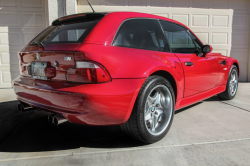 2000 BMW M Coupe in Imola Red 2 over Black Nappa