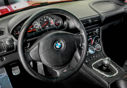 2000 BMW M Coupe in Imola Red 2 over Black Nappa