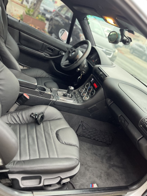 2000 BMW M Coupe in Titanium Silver Metallic over Black Nappa