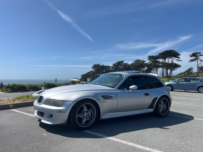 2000 BMW M Coupe in Titanium Silver Metallic over Black Nappa