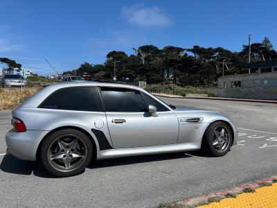 2000 BMW M Coupe in Titanium Silver Metallic over Black Nappa